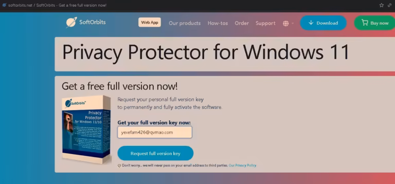 Secure Your System Today with the Privacy Protector License Key (v14) for Windows 11 Free – 2026 Giveaway